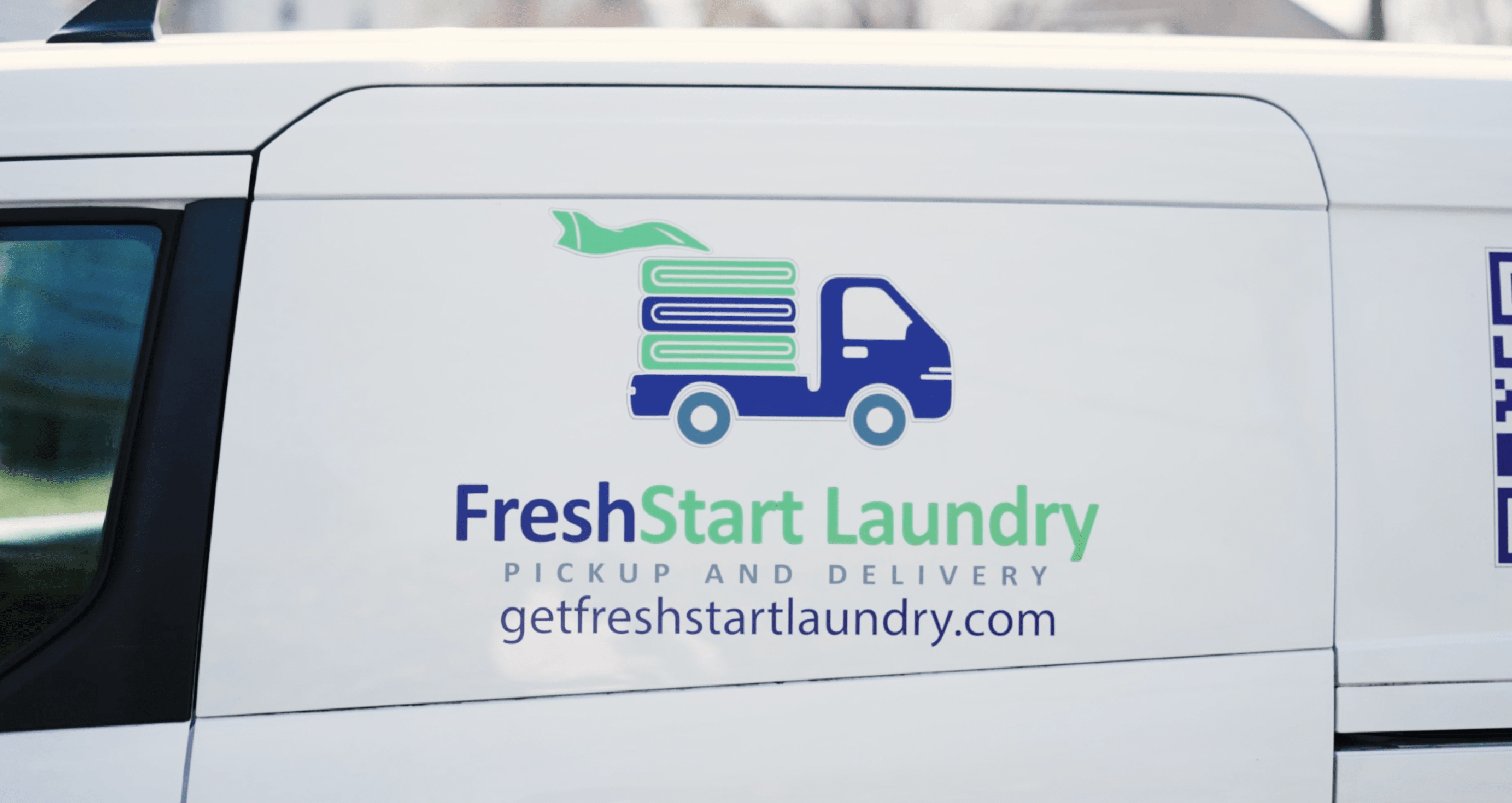 Get Fresh Start Laundry Van
